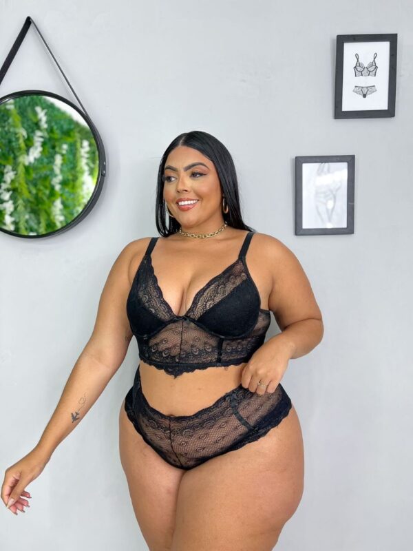 CONJUNTO LARA PLUS SIZE - PRETO - Image 2