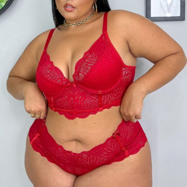 CONJUNTO LARA PLUS SIZE - VERMELHO - Image 4