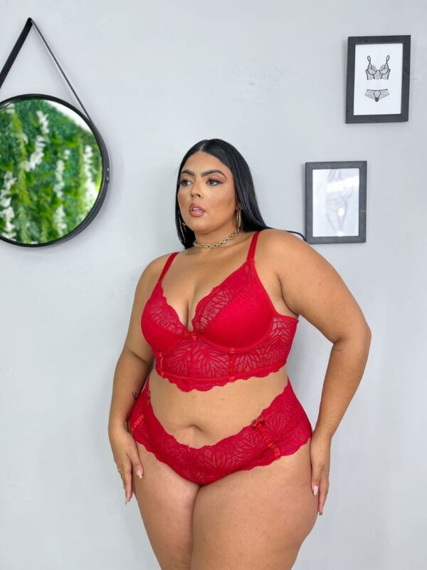 CONJUNTO LARA PLUS SIZE - VERMELHO - Image 2