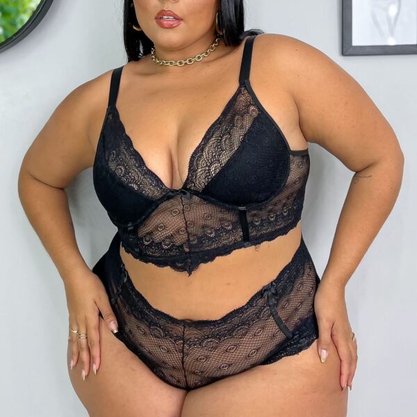 CONJUNTO LARA PLUS SIZE - PRETO - Image 4